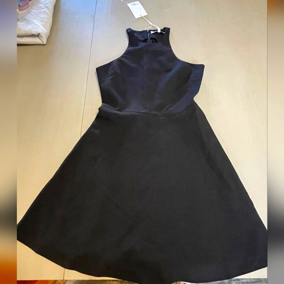 Nwt likely black high neck dress size 4 - Picture 1 of 4